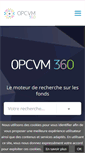 Mobile Screenshot of opcvm360.com